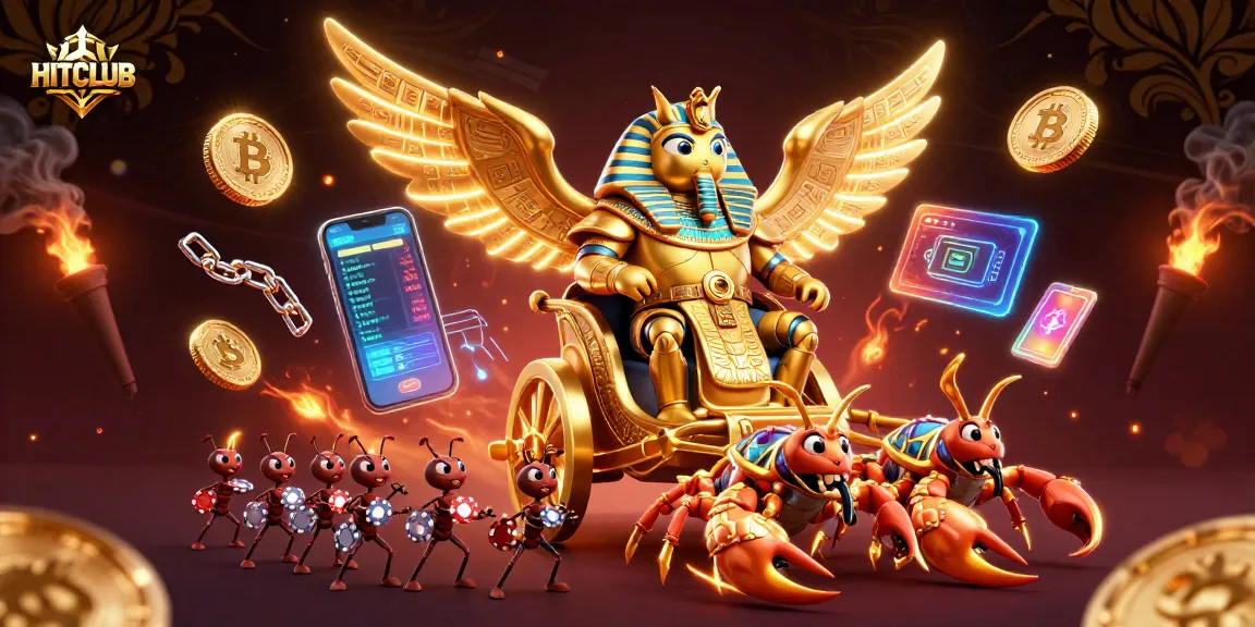 HITCLUB players enjoy colossal adventures with crypto-themed giant characters and winning visuals.